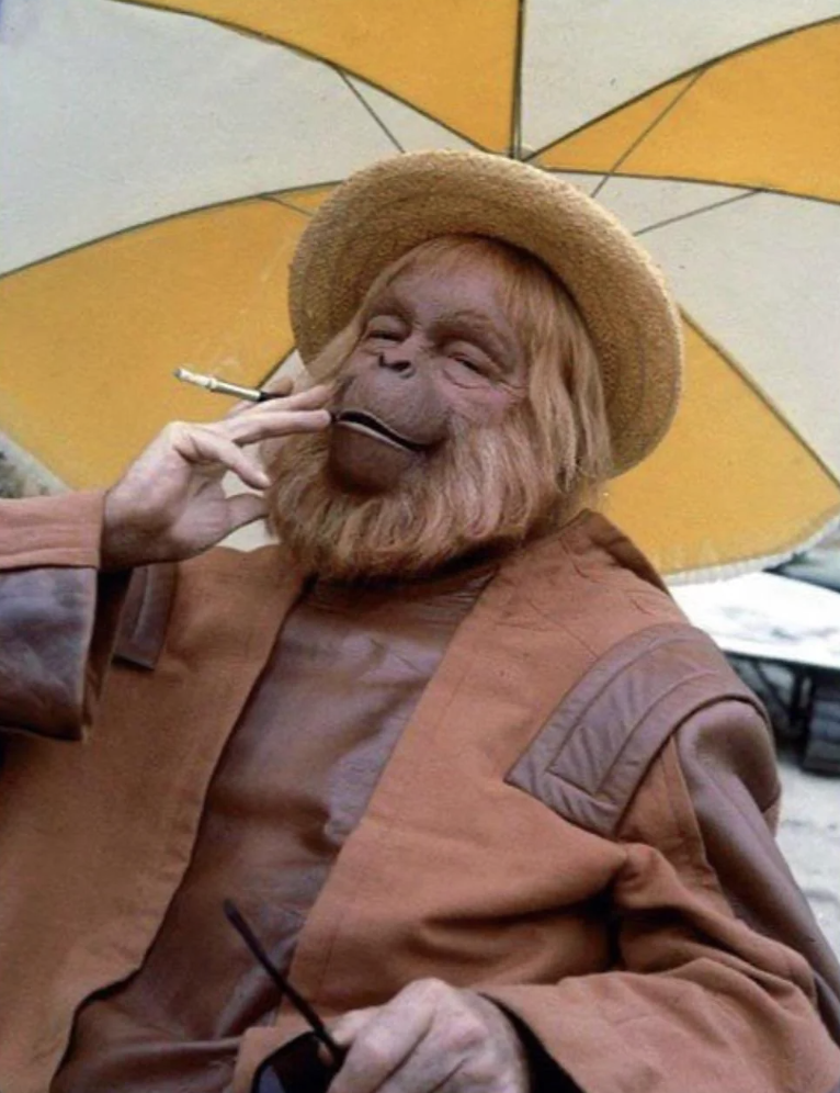 dr zaius smoking